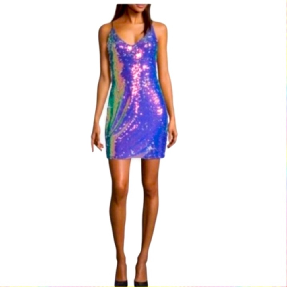 By & By  Sequin Dress Size 5 7